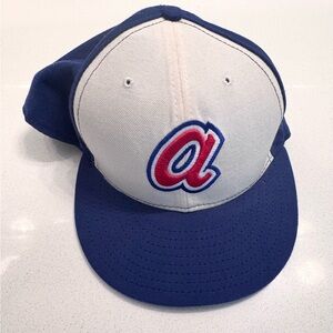 Atlanta Braves Cooperstown Fitted Hat